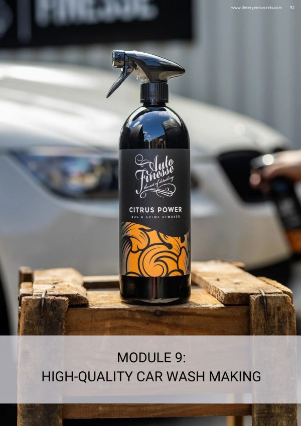 40 Formulations For a Variety of Detergent Products