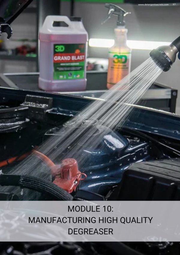 40 Formulations For a Variety of Detergent Products