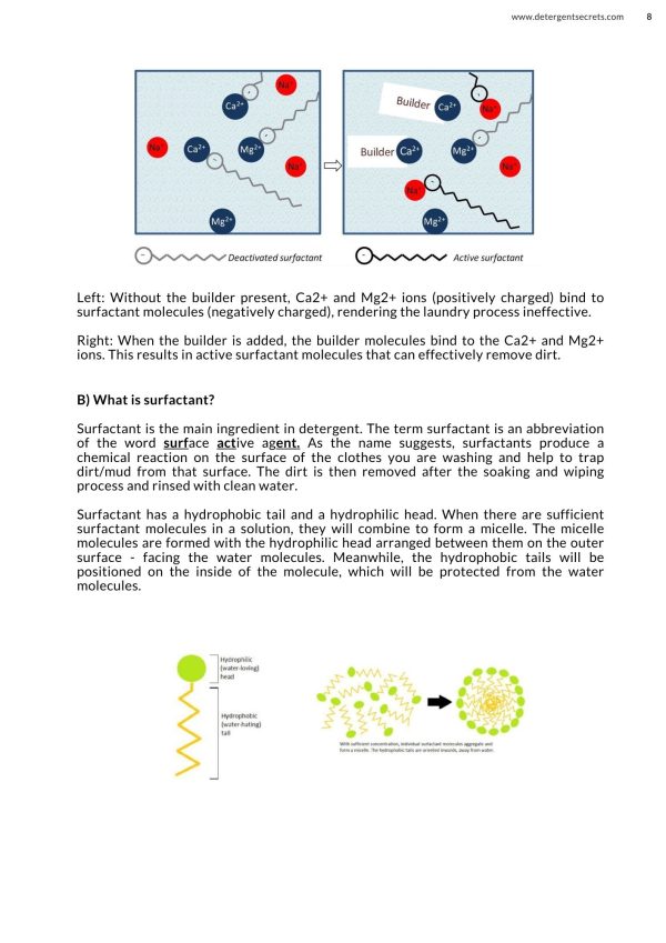 40 Formulations For a Variety of Detergent Products